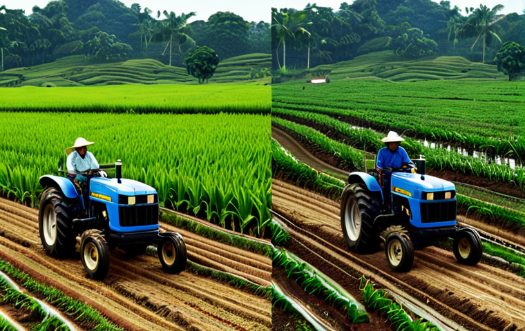 Here are two professional image prompts for Stable Diffusion XL, designed to generate high-quality images related to organic farming in Malaysia: